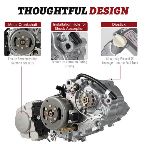 125ccm motor dirt bike - motor,
